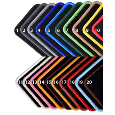 Textilní autokoberce na míru Carfit - Velur na Citroen Jumper I. od roku 1994 - 2006