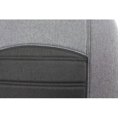 Autopotahy na míru, model Florencie, barva šedá/černá