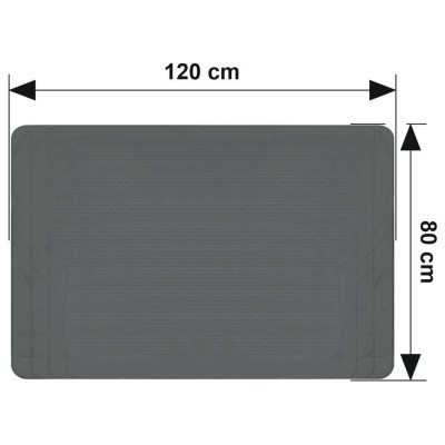  Koberec gumový do kufru 120x80cm, upravitelný