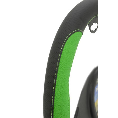 Potah volantu Color Line, barva zelená