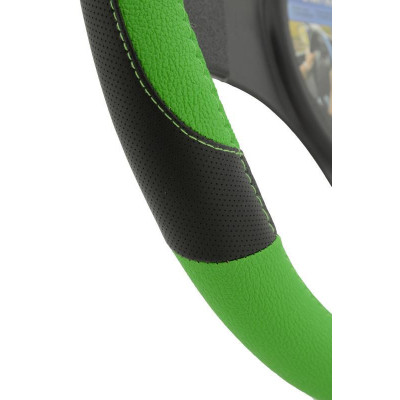 Potah volantu Color Line, barva zelená