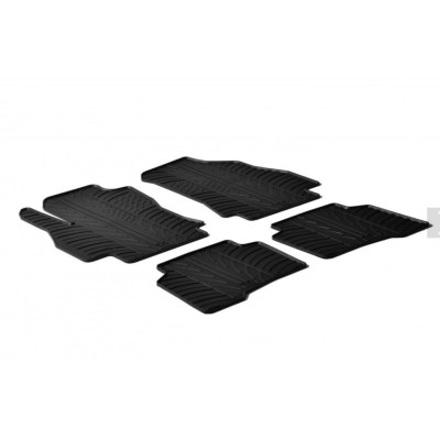 Gumové autokoberce Gledring na Citroen Nemo, od roku 2007 - 2017