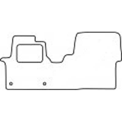 Textilní autokoberce na míru Perfectfit na Citroen Space Tourer, od roku 2016, přední 1 díl