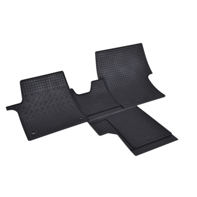 Gumové autokoberce Rigum na Citroen SpaceTourer, přední řada 2 místa + tunel