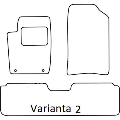 Textilní autokoberce na míru Carfit - Velur na Citroen Xsara Picasso