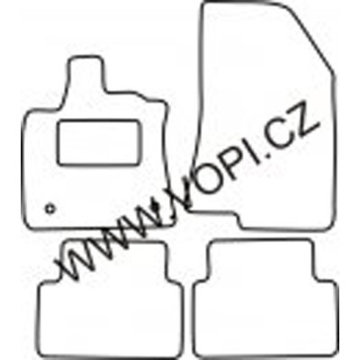 Textilní autokoberce na míru Perfectfit na Dacia Jogger, od r. 2021