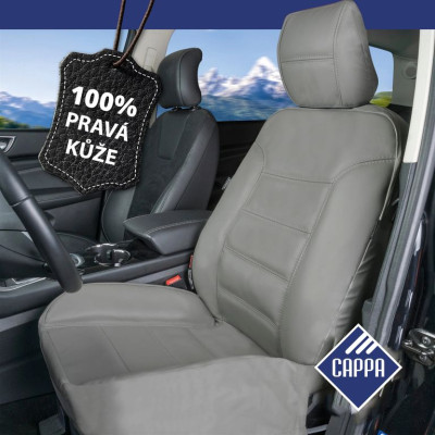 Cappa Autopotah Cappa LOS ANGELES kožený šedý 1ks