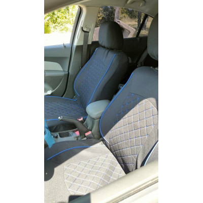 Cappa Autopotahy COMO černá/modrá 2ks