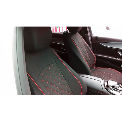 Cappa Autopotahy COMO černá/růžová 2ks