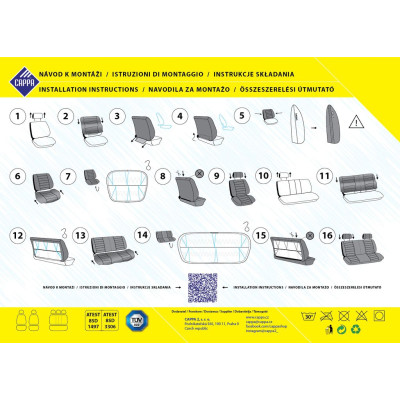 Cappa Autopotah Cappa DG OCTAVIA černá/červená