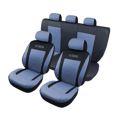 Cappa Autopotahy ELEGANCE OCTAVIA černá/modrá