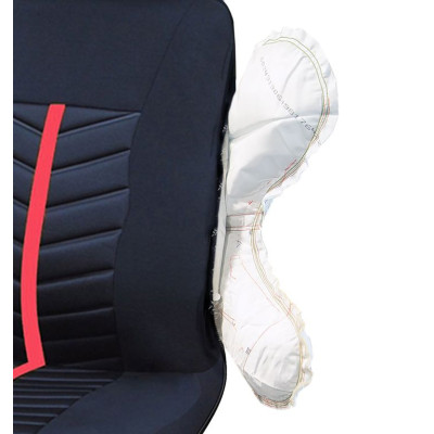 Cappa Autopotah Cappa CHARLES černá/červená 2ks