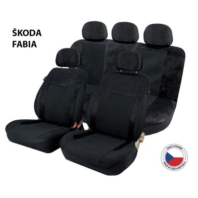 Cappa Autopotahy Perfetto AL Škoda Fabia černá