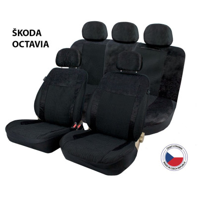 Cappa Autopotahy Perfetto AL Škoda Octavia černá