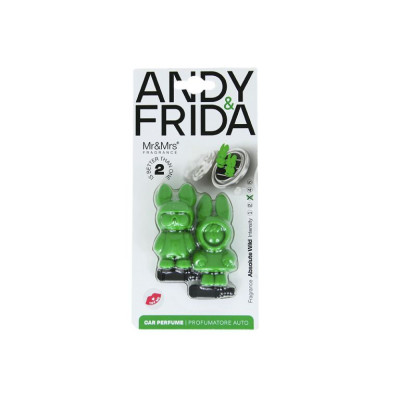 Mr&Mrs FRAGRANCE Autovůně Andy & Frida Absolute Wild