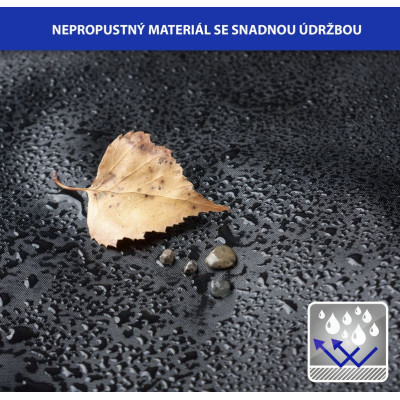 Cappa Ochranný potah sedadla traktoru černý 1 kus