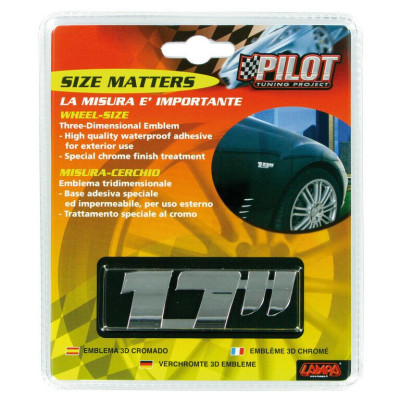 Lampa Samolepící 3D motiv – 17"