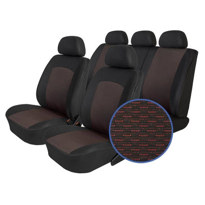 Univerzální autopotahy Dynamic červené