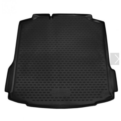 Vana do kufru gumová Novline na Škoda Rapid, sedan (liftback), přepážky za podběhem