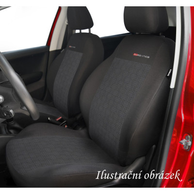 Autopotahy na Škoda Scala, bez zadní lok. opěrky, Lux style barva antracit