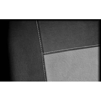 Autopotahy Eco Lux na Renault Master, 3 místa, od roku 1997 - 2010, barva šedá/černá