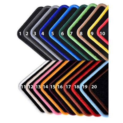 Textilní koberce Colorfit Tunning - Velur na Berlingo I., 4 díly