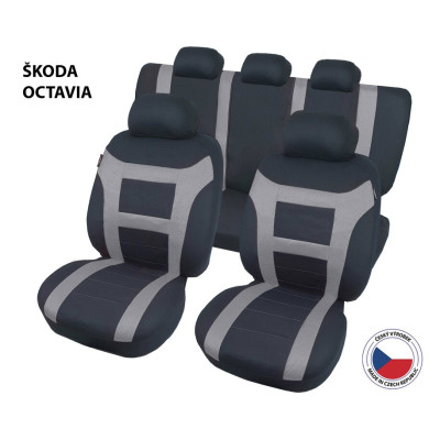 Cappa Autopotahy Perfetto EL Škoda Octavia šedá