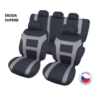 Cappa Autopotahy Perfetto EL Škoda Superb šedá