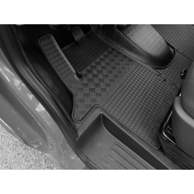 Gumové autokoberce na Volkswagen Transporter T6, od roku 2015 - 2019, přední sedadla, Rigum