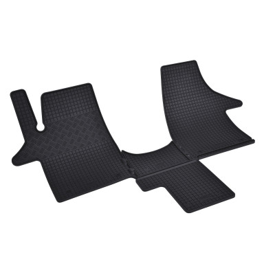 Gumové autokoberce na VW Transporter T6, od roku 2015 - 2019, přední sedadla, Rigum