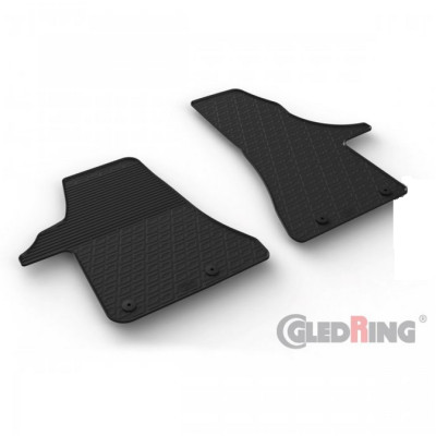 Gumové autokoberce na VW Transporter T6.1, od r.2019, přední sedadla, Gledring