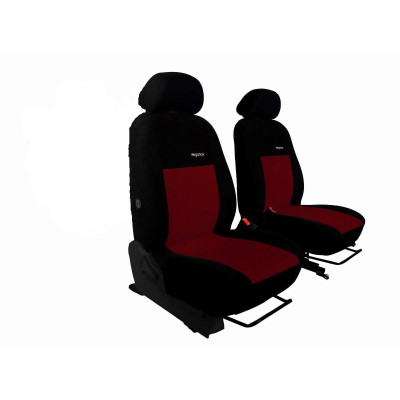 Autopotahy na Volkswagen Crafter, Elegance černo vínové