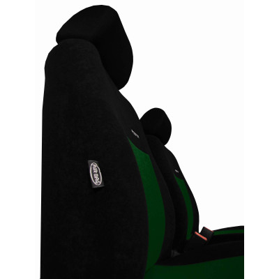 Autopotahy na Volkswagen Crafter, 7 míst, od r. 2017, Elegance zelené