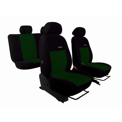 Autopotahy na Volkswagen Crafter, 7 míst, od r. 2017, Elegance zelené