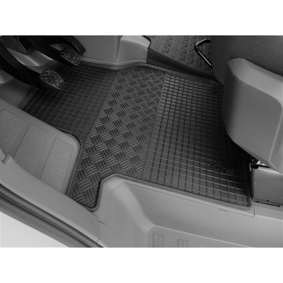 Gumové autokoberce na VW Crafter, od roku 20017, přední řada, Rigum