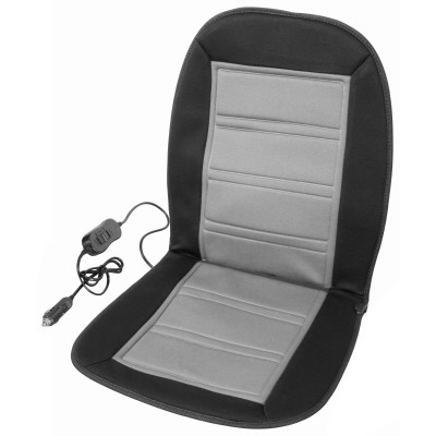 Autopotah sedadla vyhřívaný s termostatem LADDER, šedý 12V