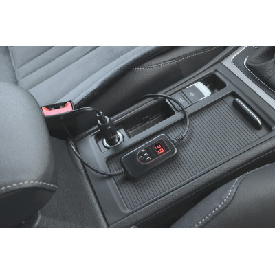 Autopotah sedadla vyhřívaný s termostatem GRADE 12V