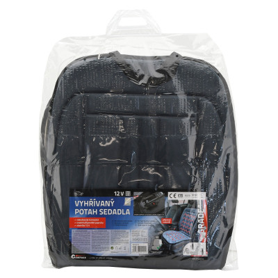 Autopotah sedadla vyhřívaný s termostatem GRADE 12V