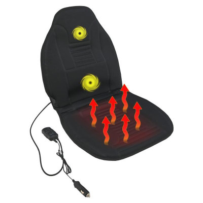 Autopotah sedadla vyhřívaný s masáží TWIN 12V