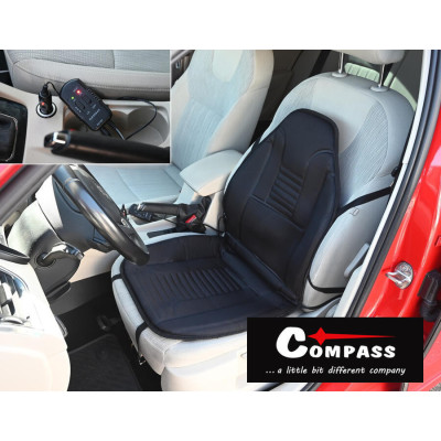 Autopotah sedadla vyhřívaný s masáží TWIN 12V