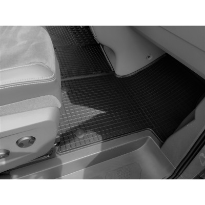 Gumové autokoberce na VW Multivan T7, od 2022, přední sedadla, Rigum