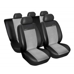 Autopotahy na Seat Toledo, od r. 2005 - 2009, Eco Lux barva šedá/černá