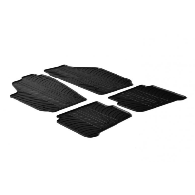 Gumové autokoberce na Volkswagen Polo, od roku 2002, Gledring