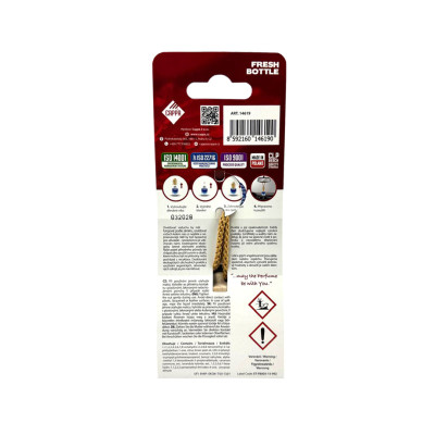 Cappa Autovůně Wood Fresh Bottle New Car