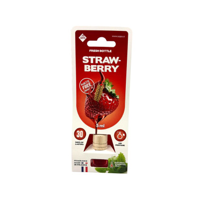Cappa Autovůně Wood Fresh Bottle Strawberry