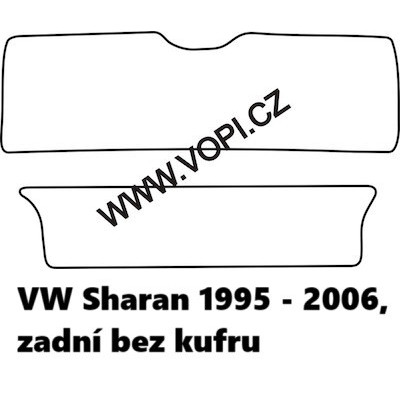 Textilní autokoberce na míru Perfectfit na Volkswagen Sharan