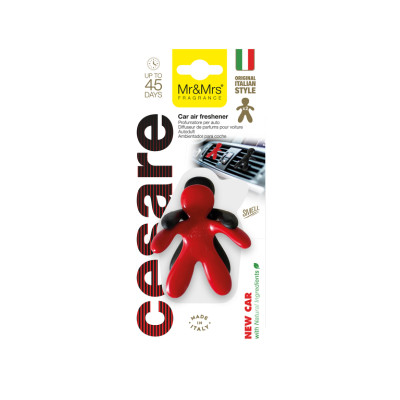 Mr&Mrs FRAGRANCE Autovůně Cesare National Spirit Red & Black