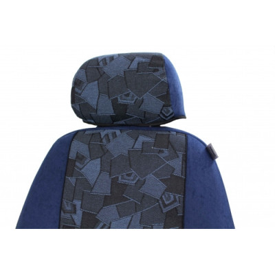 Autopotahy na míru Luxor, model Sound, barva modrá