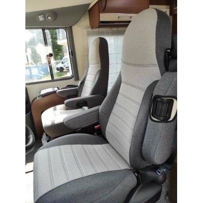 Autopotahy na míru, Florencie, černá/šedá na VW Transporter, 1 místo