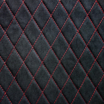 Autopotahy, model Caro, detail červená